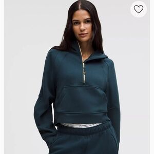lululemon athletica Women's scuba oversized half zip hoodie